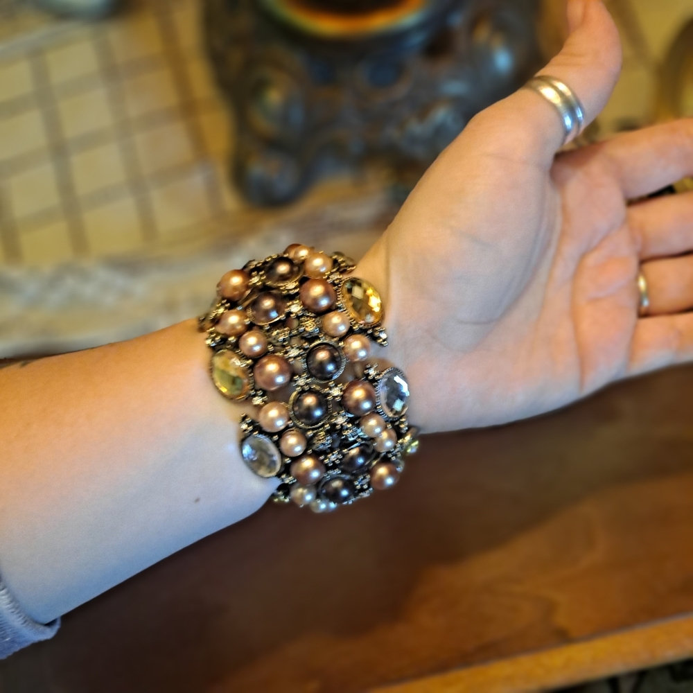 Rhinestone bracelet